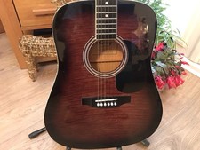 Lorenzo Acoustic Guitar Flame