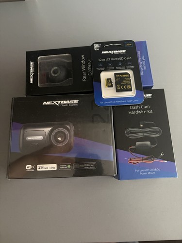 Nextbase 322gw front - and, rear
