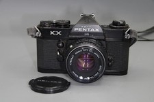 Pentax KX 35mm SLR Camera with Pentax-M 50mm F/2 Lens - Tested VGC