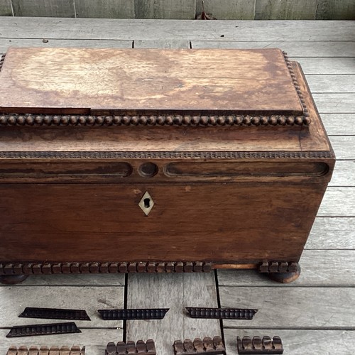 Antique vintage wood tea - vintage,