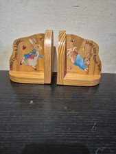 Beatrix Potter Peter Rabbit Book Ends 2013 Excellent Condition (P7)