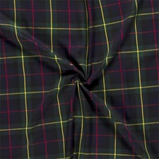 Scottish Tartan Check Fabric