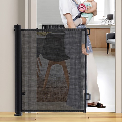 Large pet dog gate retractable - pet,