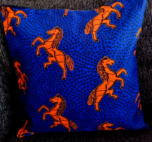 African print cushion cover - print, 16