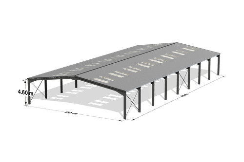 Steel framed kit - kit, 40m
