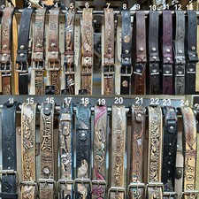 American Genuine 38mm Real Leather Belt