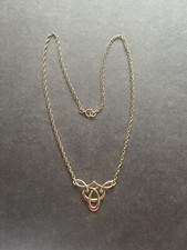 Ola Gorie 9ct Gold Tudor Necklace/Necklet