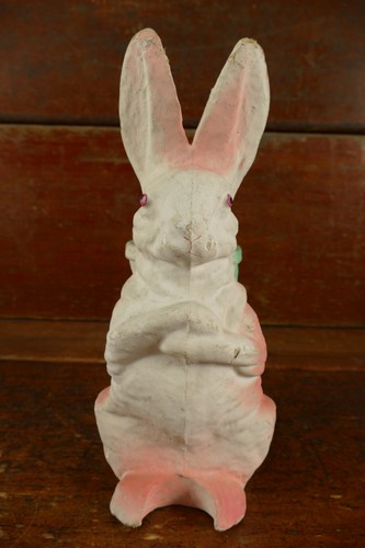 Vintage paper mache pulp pink - vintage,