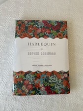 Sophie Robinson Harlequin Single Duvet Cover Set “Wildflower Meadow” 100% Cotton