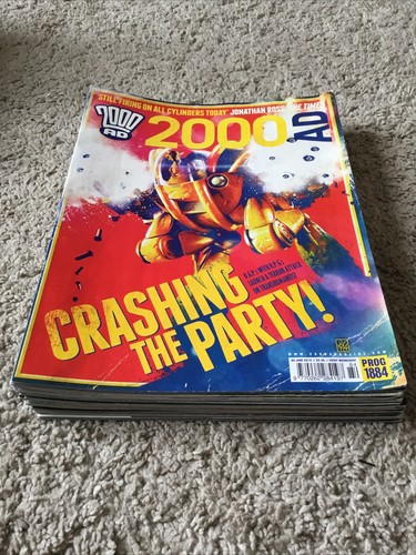 2000ad judge dredd magazines - dredd,
