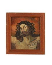 Vintage French oil painting