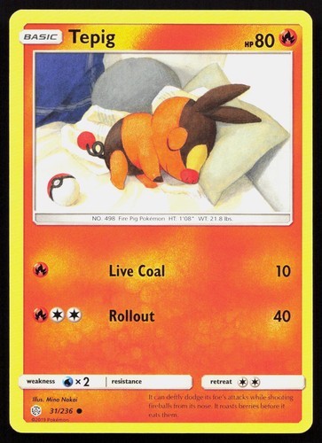 Tepig 236 common cosmic - common,