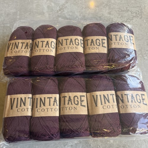 Mauve vintage cotton - mauve, ‘vintage