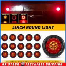 Set of 16 4" Chrome Round