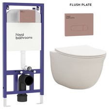 Divine wall hung toilet soft - hung, &