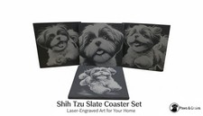 Shih Tzu Slate Coaster Gift