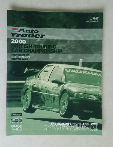 Btcc 9th 10th - , 2000