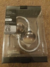 Next Pair of Natural Ceramic Ball Curtain Holdbacks. 