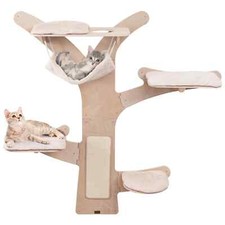 COSTWAY Wall-Mounted Cat Tower