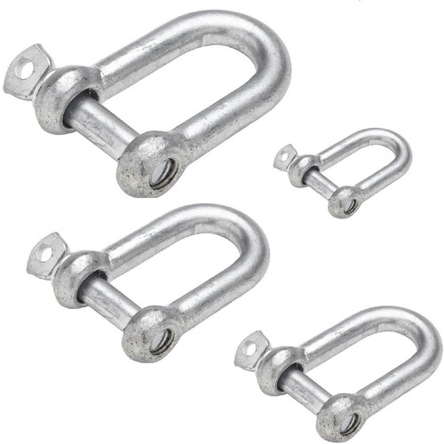 Dee link shackles galvanised - dee, d