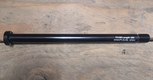 Mountain bike rear thru - bike, axle