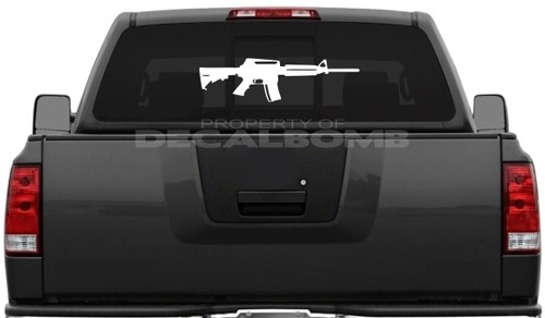 Carbine decal sticker - /,