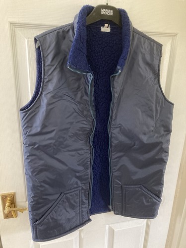 Ladies navy gilet - ladies,