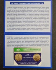 Bt Phonecard BTG 406  NEW