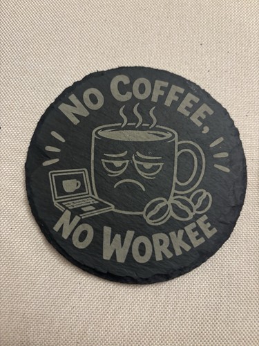 Coffee workee engraved - coffee,