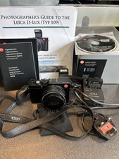 Leica D-Lux Typ 109 Compact Digital Camera Black
