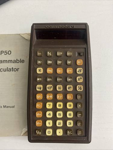 Commodore p50 programmable - commodore,