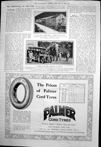 Antique print fiat cars - print, mont