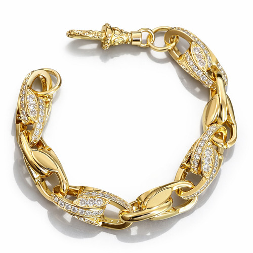 Mens heav 12mm tulip belcher - heav,