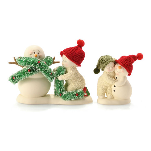 Snowbabies hand painted - snowbabies, hand-painted