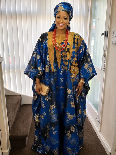 Bubu african brocade damask - african,