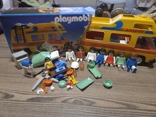 PLAYMOBIL VINTAGE CAMPER VAN SET FROM 1977 - spares & extras 