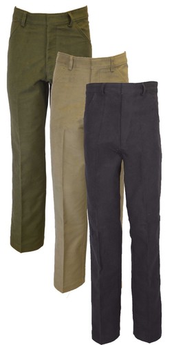 Mens classic moleskin trousers - classic,