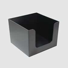Napkin Holder Tissue Box Dispenser Black Cube Square Hotel Bedroom Office Bar