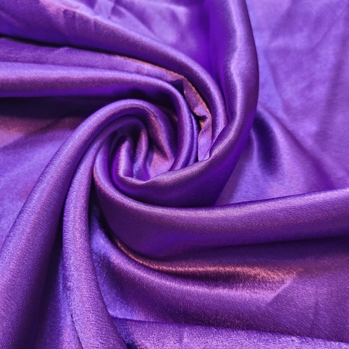 Crepe back satin fabric - back,