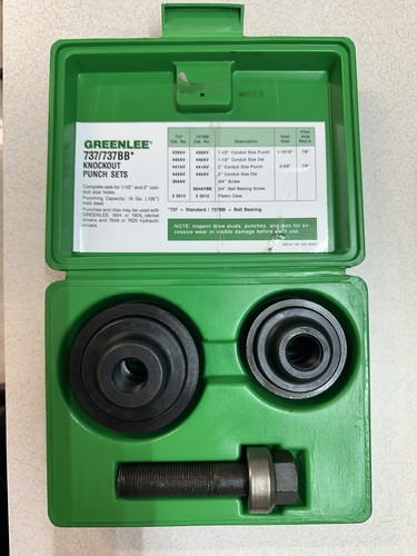 Greenlee ball bearing knockout - bearing,