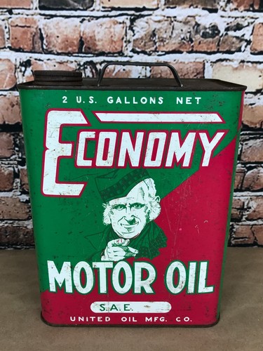 Rare vintage economy - motor, oil