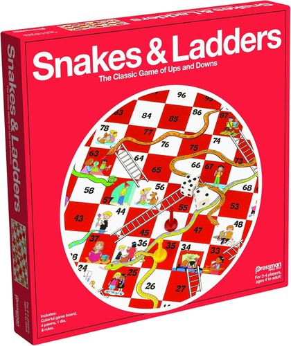 Pressman snakes ladders - pressman,