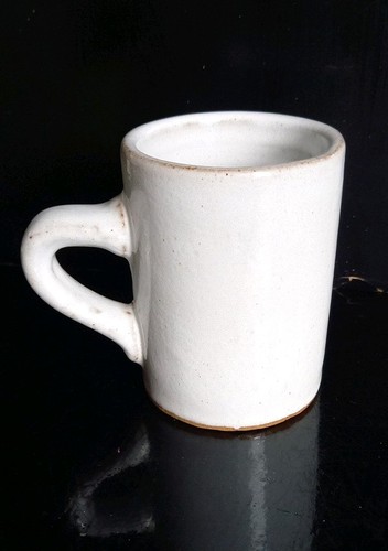 Handmade stoneware coffee mug - stoneware,