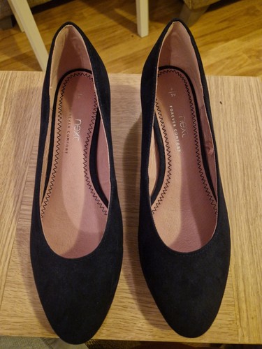 Ladies blue suede - blue, from