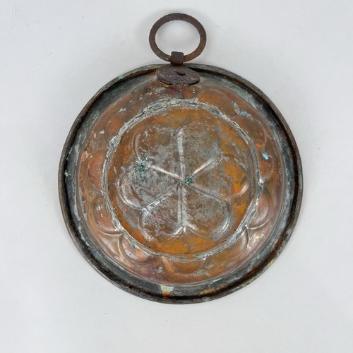Antique copper flower - antique,