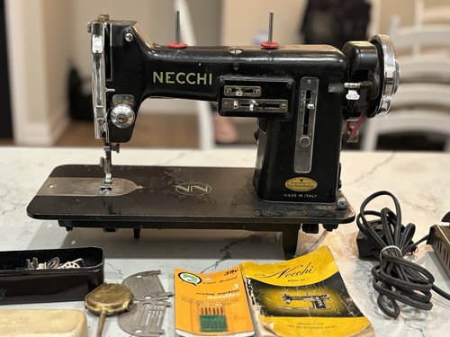 Vintage necchi sewing - vintage, bu
