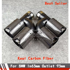 For BMW Real Carbon Fiber h
