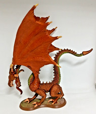 D&D Mimring Golden Dragon Heroscape 7" Rise of Valkyrie Figure complete