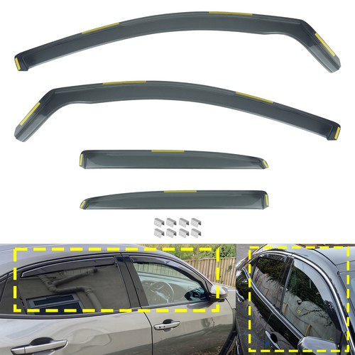 4pcs wind rain deflectors - rain,