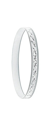 Slave bangle sterling silver - slave,